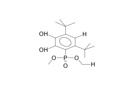 O,O-DIMETHYL(2,3-DIHYDROXY-4,6-DI-TERT-BUTYLPHENYL)PHOSPHONATE