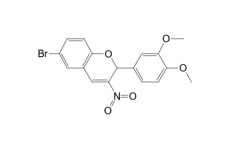 6-Bromo-2-(3,4-dimethoxyphenyl)-3-nitro-2H-chromene