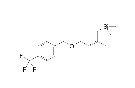 [(Z)-2,3-dimethyl-4-[[4-(trifluoromethyl)phenyl]methoxy]but-2-enyl]-trimethyl-silane