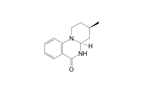 3-METHYL-1,2,3,4,4A,5-HEXAHYDRO-6H-PYRIDO-[1,2-A]-QUINAZOLIN-6-ONE;TRANS