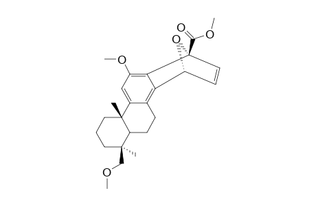 11;METHYL-[6AR-(1-ALPHA,4-ALPHA,6A-BETA,7-ALPHA,10A-ALPHA)]-1,4-EPOXY-12-METHOXY-7-METHOXYMETHYL-7,10A-DIMETHYL-1,4,5,6,6A,7,8,9,10,10A-DECAHYDROXYCHRYSENE-1-C