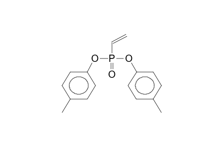 DI(PARA-METHYLPHENYL) VINYLPHOSPHONATE