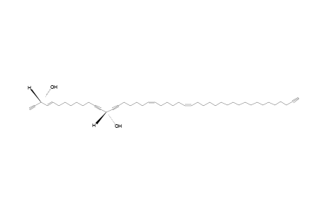 (3R,4E,14R,21Z,27Z)-hexatetraconta-4,21,27-trien-1,12,15,45-tetrayne-3,14-diol