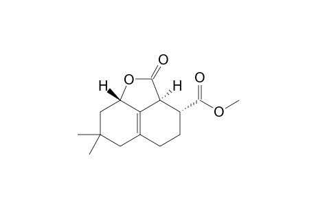 Methyl (2aS,3R,8aS)-7,7-dimethyl-2-oxo-2a,3,4,5,6,7,8,8a-octahydro-2H-benzo[cd]isobenzofuran-3-carboxylate