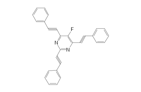 2,4,6-TRIPHENYLACETYLENYL-5-FLUOROYRIMIDINE