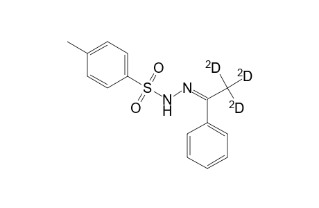 .alpha.,.alpha.,.alpha.-Trideuterioacetophenone tosylhydrazone