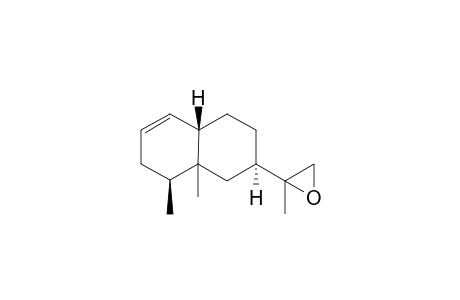 10-.beta.,11-Epoxy-4-.beta.H,-.7.alpha.-H-eremophil-1-ene