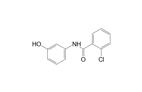 2-chloro-3'-hydroxybenzanilide