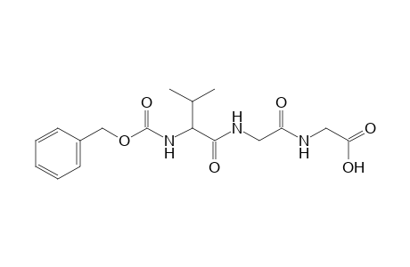 N-[N-(N-carboxy-L-valyl)glycyl]glycine, N-benzyl ester