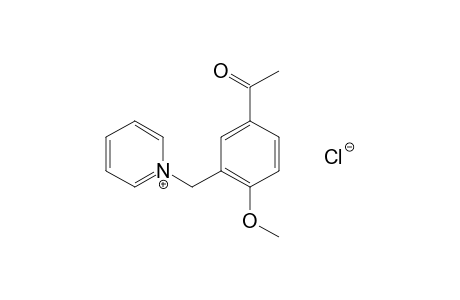 1-(5-acetyl-2-methoxybenzyl)pyridinium chloride