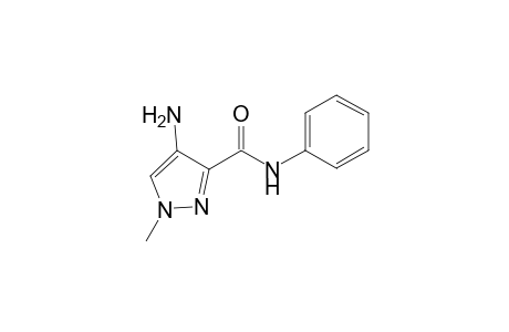 Pyrazole-3-carboxamide, N-phenyl-4-amino-1-methyl-