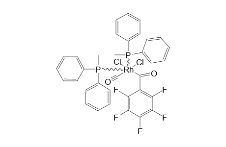 RH-CL(2)-(CO)-(PPH(2)ME)(2)-(COC6F5)