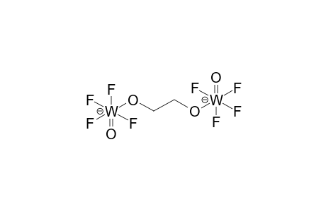 1,2-BIS(TETRAFLUOROOXOTUNGSTENYLOXY)ETHANE DIANION