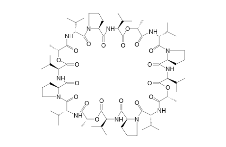 CYCLO[-(D-VAL-L-LAC-L-VAL-D-PRO)4-]