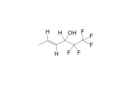 4-HYDROXY-5,5,6,6,6-PENTAFLUORO-2-HEXENE