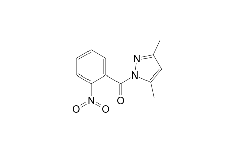 3,5-dimethyl-1-(2-nitrobenzoyl)-1H-pyrazole