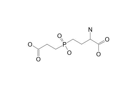 3-[((3-AMINO-3-CARBOXY)-PROPYL)-(HYDROXY)-PHOSPHINYL]-PROPANOIC_ACID;(RS)-PCEP