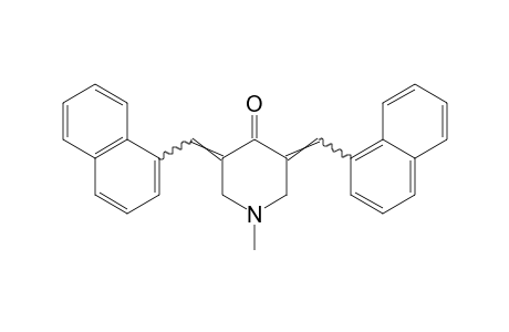 3,5-bis[(1-naphthyl)methylene]-1-methyl-4-piperidone