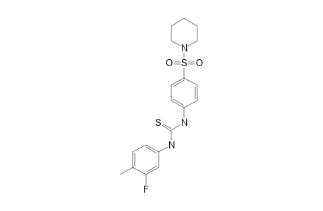 3-fluoro-4-methyl-4'-(piperidinosulfonyl)thiocarbanilide