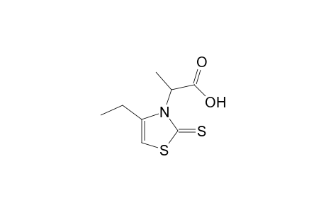 4-ethyl-alpha-methyl-2-thioxo-4-thiazoline-3-acetic acid