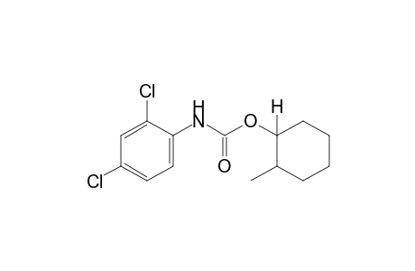 2,4-dichlorocarbanilic acid, 2-methylcyclohexyl ester