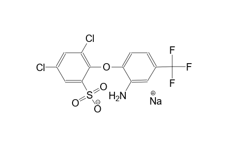 2-[(2-AMINO-alpha,alpha,alpha-TRIFLUORO-p-TOLYL)OXY]-3,5-DICHLOROBENZENESULFONIC ACID, SODIUM SALT