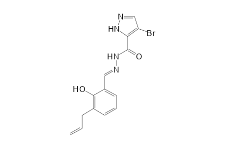 N'-(3-Allyl-2-hydroxybenzylidene)-4-bromo-5-pyrazolecarbohydrazide