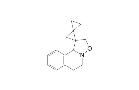 Dispiro[cyclopropane-1,1'-cyclopropane-2,1"-(1,5,6,10b-tetrahydro-2H-isoxazolo[3,2-a]isoquinoline)]