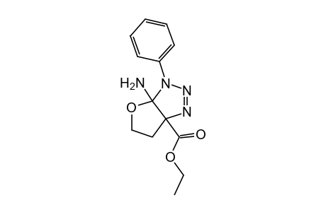 6alpha-amino-1-phenyl-3alpha,4,5,6alpha-tetrahydro-1H-furo[2,3-d]-triazole-3 alpha-carboxylic acid, ethyl ester