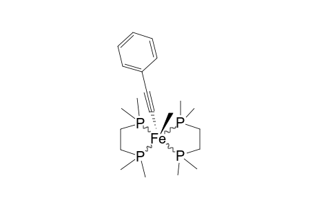 [FE-(DMPE)(2)-(CH3)-(C=CC6H5)];TRANS-ISOMER