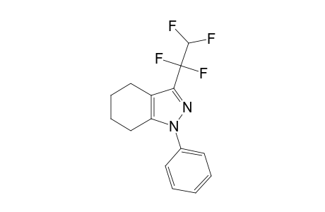 4,5,6,7-TETRAHYDRO-3-(1,1,2,2-TETRAFLUOROETHYL)-1-PHENYL-1H-INDAZOLE