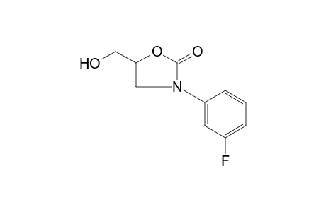 3-(m-fluorophenyl)-5-(hydroxymethyl)-2-oxazolidinone