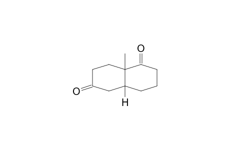 cis-HEXAHYDRO-8a-METHYL-1,6(2H,5H)-NAPHTHALENEDIONE