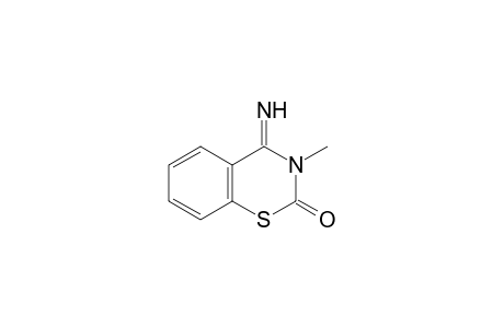 3,4-dihydro-4-(methylimino)-2H-1,3-benzothiazin-2-one