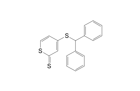 4-[(diphenylmethyl)thio]-2H-thiopyran-2-thione