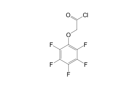 (Pentafluorophenoxy)acetyl chloride