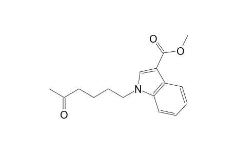 1-(5-ketohexyl)indole-3-carboxylic acid methyl ester