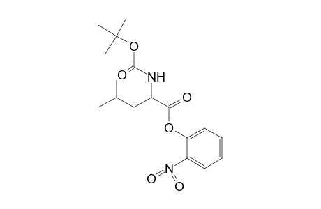 N-carboxy-L-leucine, N-tert-butyl o-nitrophenyl ester