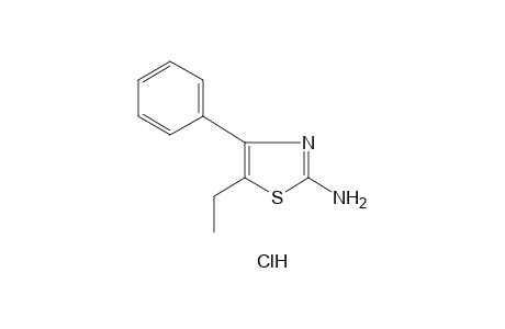 2-amino-5-ethyl-4-phenylthiazole, monohydrochloride