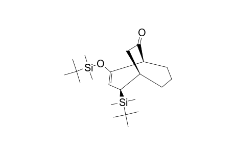 4-(TERT.-BUTYLDIMETHYLSILYL)-2-(TERT.-BUTYLDIMETHYLSILOXY)-BICYCLO-[3.3.2]-DEC-2-EN-9-ONE