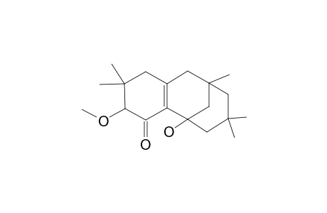 4-ALPHA-METHOXY-DIISOPHOR-2(7)-EN-3-ONE