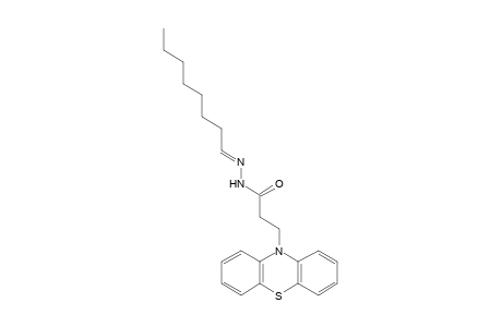 10-PHENOTHIAZINEPROPIONIC ACID, OCTYLIDENEHYDRAZIDE