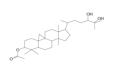 CYCLOLANOSTANE-3,24,25-TRIOL, 3-ACETATE