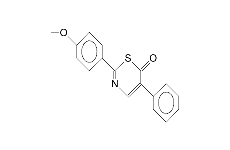 2-(4-METHOXYPHENYL)-5-PHENYL-6H-1,3-THIAZIN-6-ONE