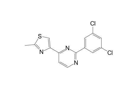 2-(3,5-dichlorophenyl)-4-(2-methyl-4-thiazolyl)pyrimidine