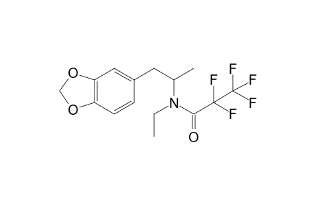 N-(1-(benzo[d][1,3]dioxol-5-yl)propan-2-yl)-N-ethyl-2,2,3,3,3-pentafluoropropanamide