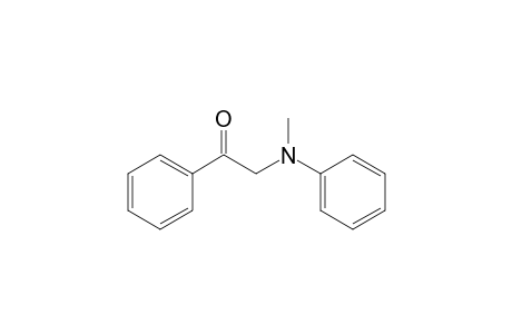 2-(methylanilino)-1-phenylethanone