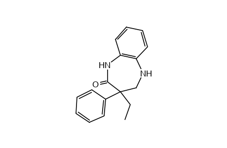 4,5-dihydro-3-ethyl-3-phenyl-1H-1,5-benzodiazepin-2(3H)-one