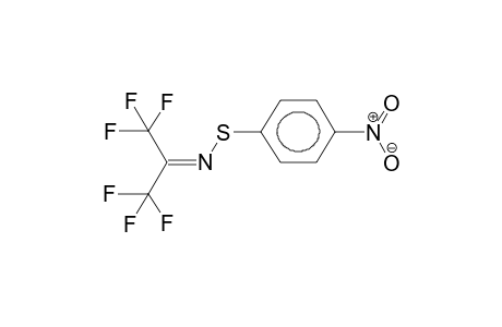 N-(PARA-NITROPHENYLTHIO)BIS(TRIFLUOROMETHYL)KETIMINE