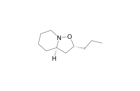 (+/-)-2S*-PROPYL-3AS*-3AH-HEXAHYDROPYRIDO-[1,2-B]-ISOXAZOLE